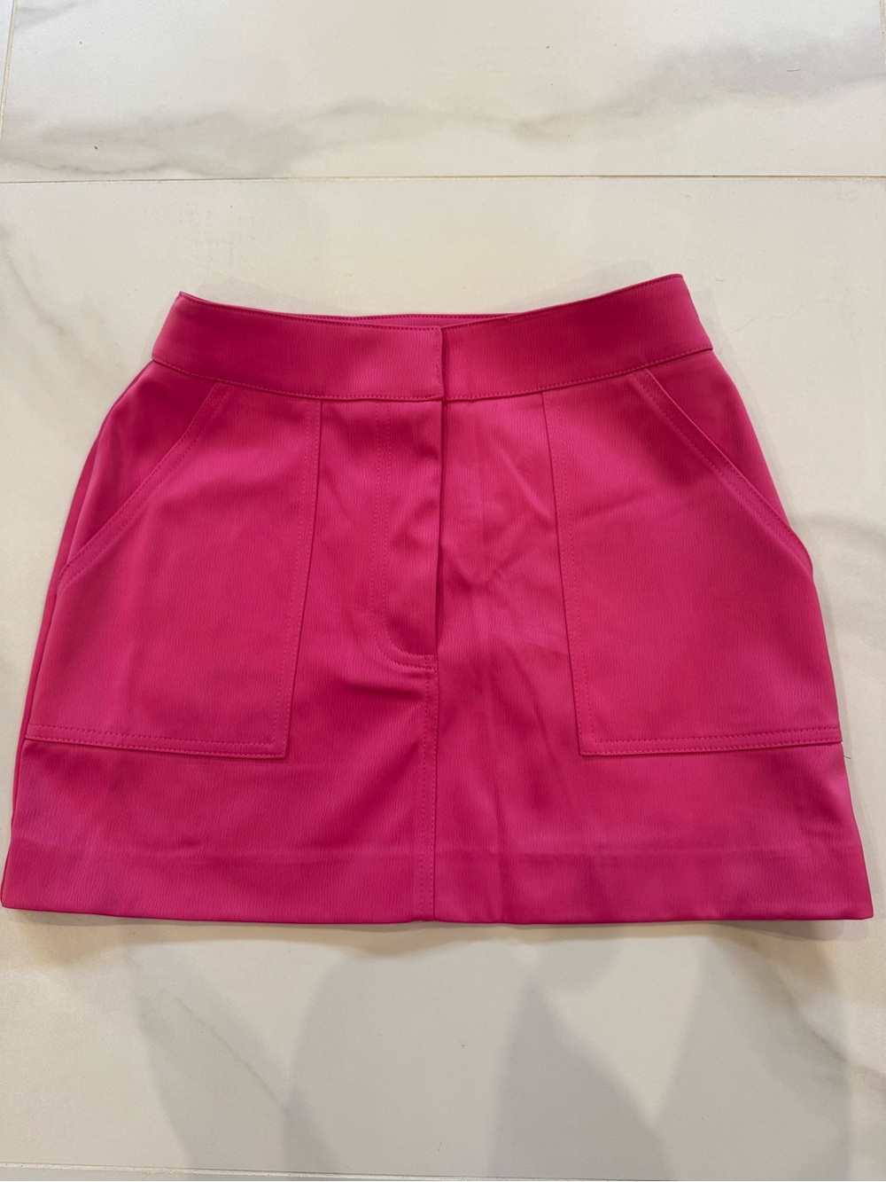 Forever 21 Hot Pink Mini Skirt with Front Pockets